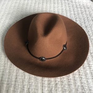 Brown hat